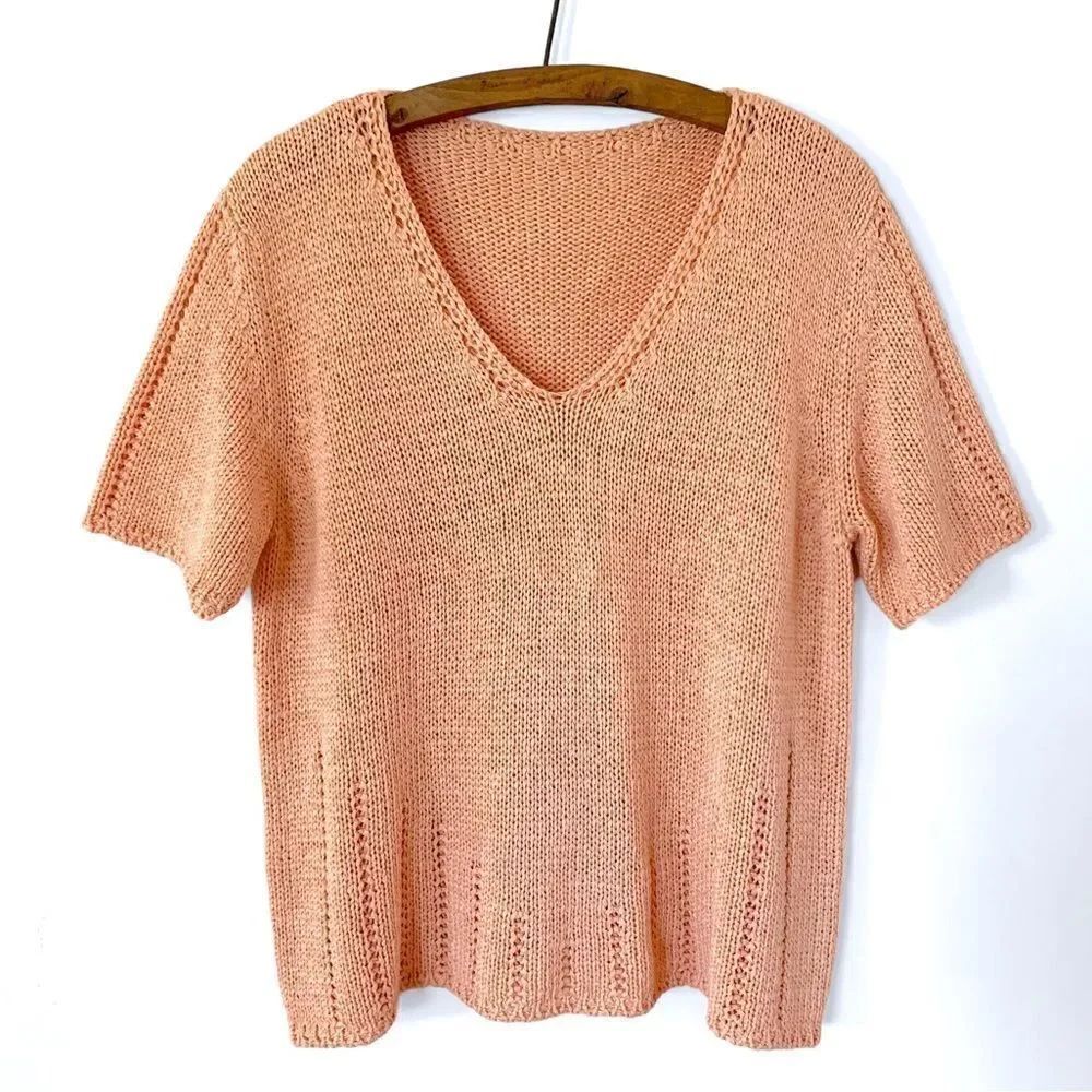 Chunky Knit Top Made in Italy